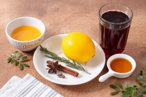 Глинтвейн с лимоном Глинтвейн с лимоном