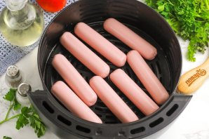 Сосиски в аэрогриле Сосиски в аэрогриле