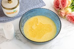 Медово-творожное печенье с орехами Медово-творожное печенье с орехами