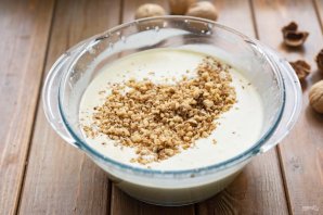 Мороженое с грецким орехом Мороженое с грецким орехом