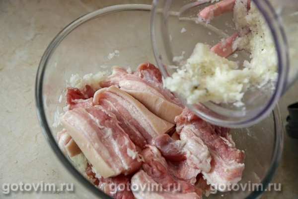 Шашлык «Наполеон» с картофелем (в духовке) Шашлык «Наполеон» с картофелем (в духовке)