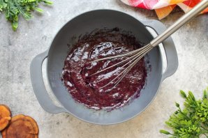 Черничная запеканка