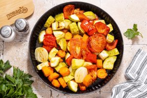 Кабачковая икра в духовке