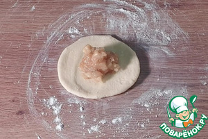 Сдобный разборный пирог с яблоками