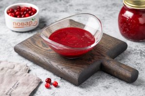 Соус из брусники на зиму Соус из брусники на зиму