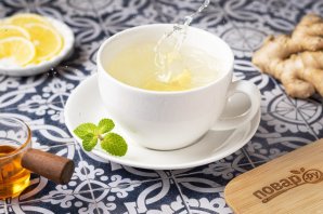 Имбирный чай с лимоном для похудения Имбирный чай с лимоном для похудения