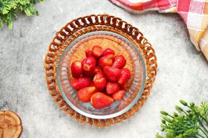 Диетический десерт из клубники Диетический десерт из клубники