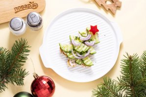 Тосты "Елочки" Тосты "Елочки"