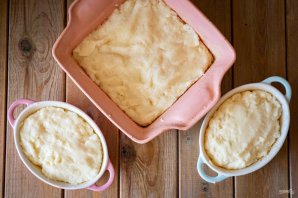 Манный пудинг как в детском саду Манный пудинг как в детском саду