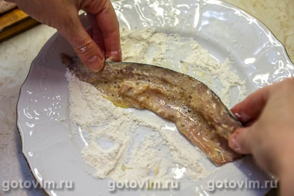 Жареное филе ряпушки Жареное филе ряпушки