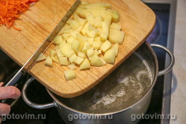 Суп из говядины с пекинской капустой и чили Суп из говядины с пекинской капустой и чили