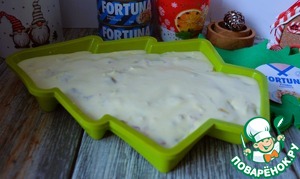 Заливной пирог с тунцом и жареным луком Заливной пирог с тунцом и жареным луком