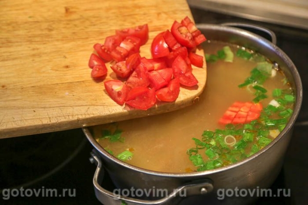 Грибные щи с лисичками