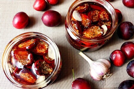 Вяленые сливы в электросушилке