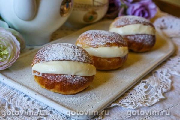 Итальянские булочки маритоцци с кремом (Maritozzi) Итальянские булочки маритоцци с кремом (Maritozzi)