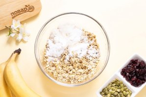 Овсяное печенье с бананом