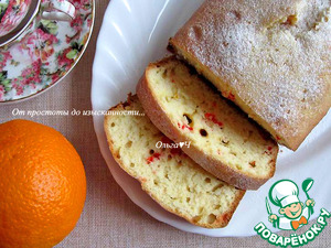 Апельсиновый кекс с кумкватом