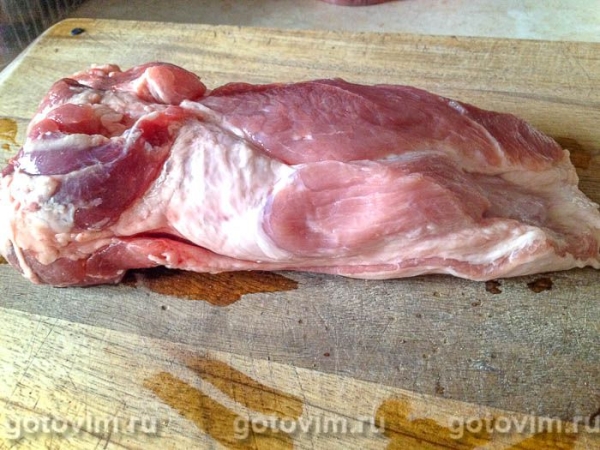 Свинина, запечённая с сумахом и кайенским перцем