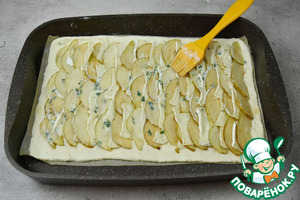 Тарт с грушей и сыром Тарт с грушей и сыром