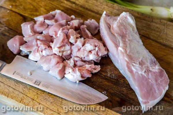 Пепероната из свинины с перцем чили Пепероната из свинины с перцем чили