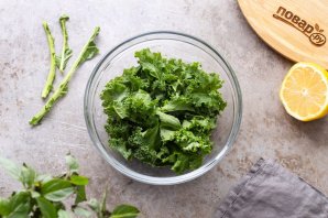 Салат с хумусом Салат с хумусом