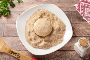 Биточки из пюре Биточки из пюре