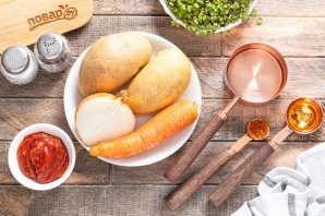 Картошка тушеная в мультиварке Картошка тушеная в мультиварке