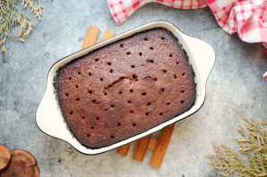 Турецкий шоколадный мокрый кекс Турецкий шоколадный мокрый кекс