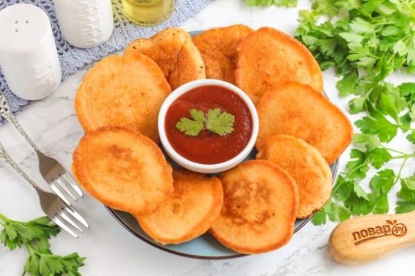 Оладьи из икры трески Оладьи из икры трески