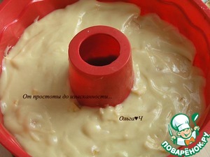 Кекс с яблоками и мандаринами Кекс с яблоками и мандаринами