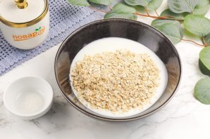 Овсяное печенье на кефире