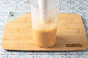 Молочный коктейль с хурмой Молочный коктейль с хурмой