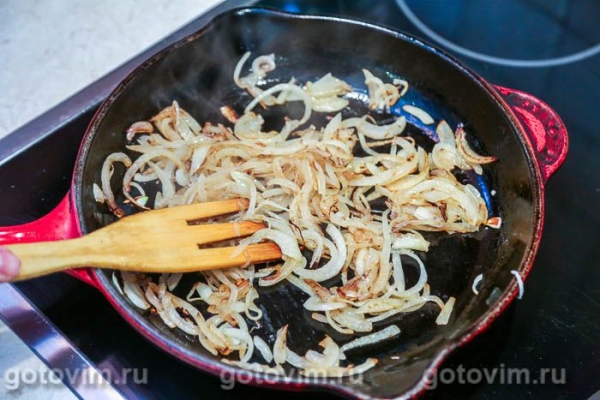 Бефстроганов из свиного языка Бефстроганов из свиного языка