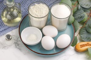 Бисквит на скорую руку