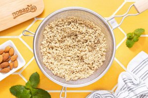 Пудинг из киноа на кокосовом молоке