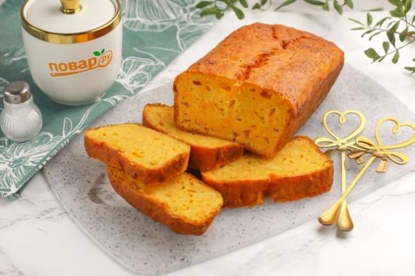 Морковный кекс с медом Морковный кекс с медом