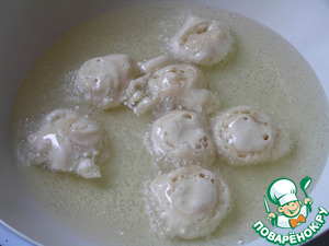 Яблочные пончики с корицей