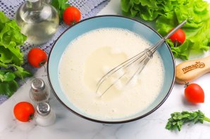 Блинчики с сыром и беконом Блинчики с сыром и беконом