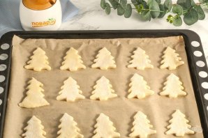 Творожное печенье «Елочки» Творожное печенье «Елочки»