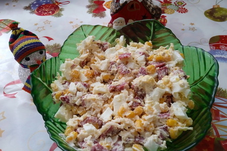 Салат мышиный король Салат мышиный король