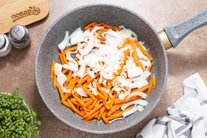 Тушеная капуста с рисом