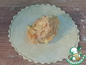 Пирожки из теста для чебуреков Пирожки из теста для чебуреков