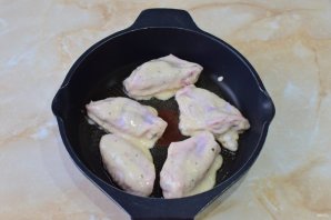 Крылышки в пивном кляре Крылышки в пивном кляре