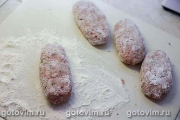 Мясные зразы с кабачками Мясные зразы с кабачками