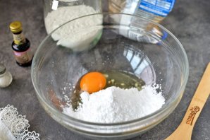 Новогоднее печенье "Тающие снеговики"