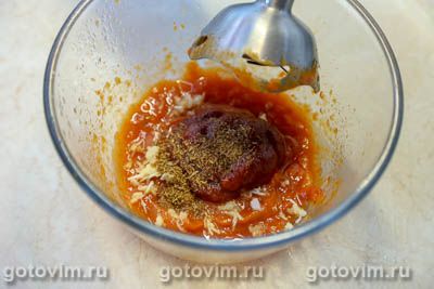 Соус харисса из острого и сладкого перца Соус харисса из острого и сладкого перца