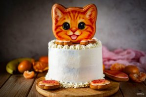 Торт с банановой прослойкой Торт с банановой прослойкой