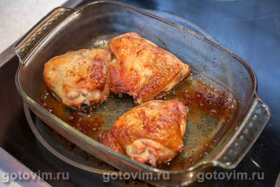 Куриные бедра в рассоле, запеченные в духовке Куриные бедра в рассоле, запеченные в духовке