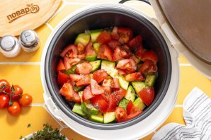 Кабачки в мультиварке Кабачки в мультиварке