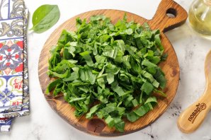 Суп со шпинатом и яйцом Суп со шпинатом и яйцом